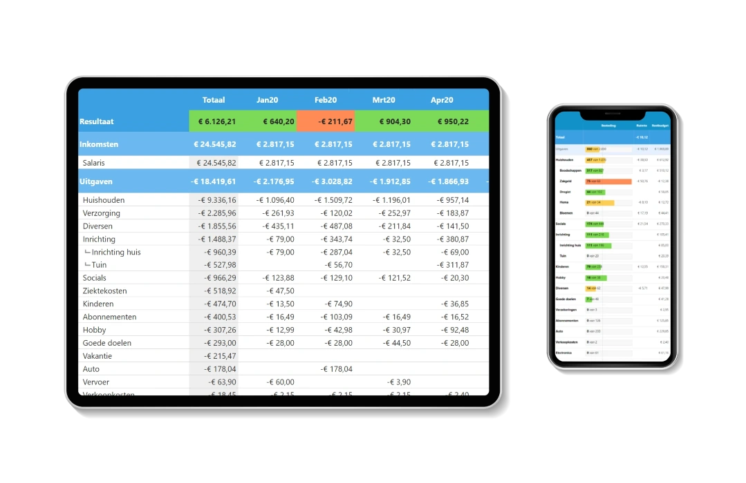 Penningmeester huishoudboekje is beschikbaar voor windows